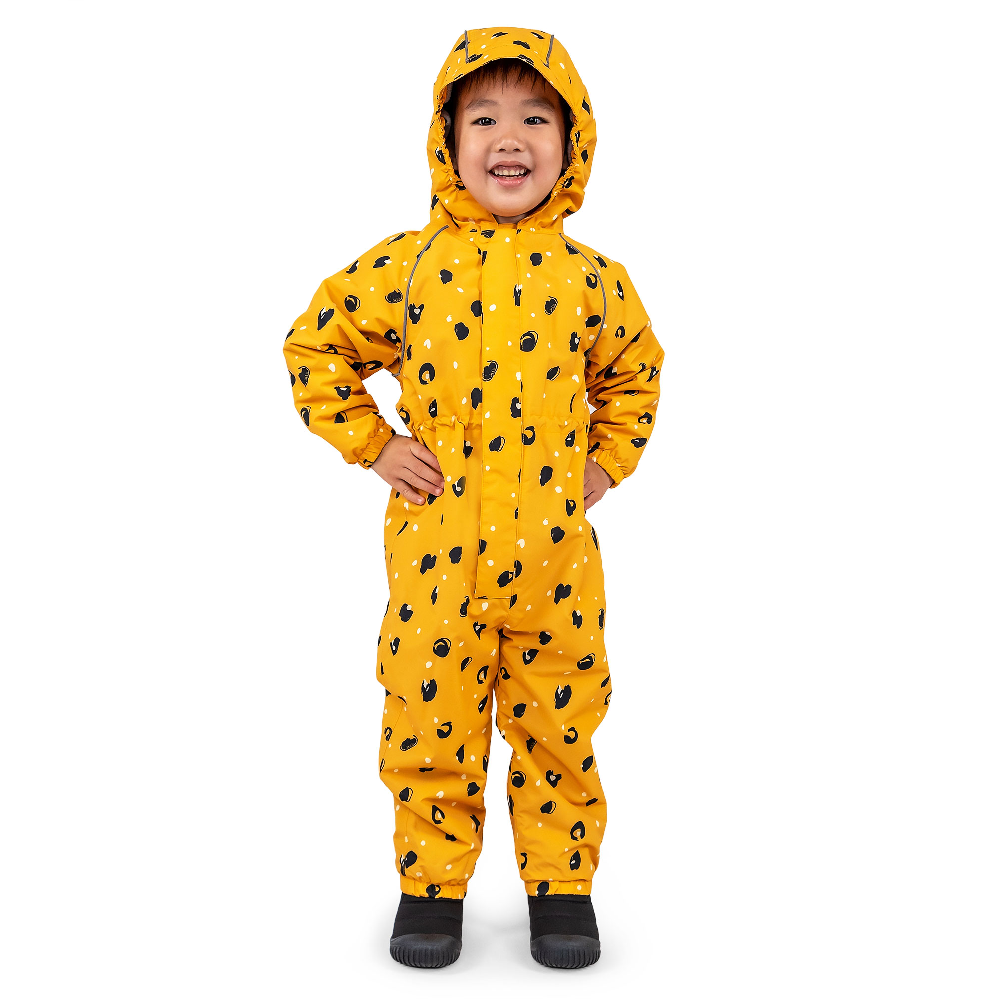 Kids Fleece Lined Rain Suits Wild Child Jan Jul