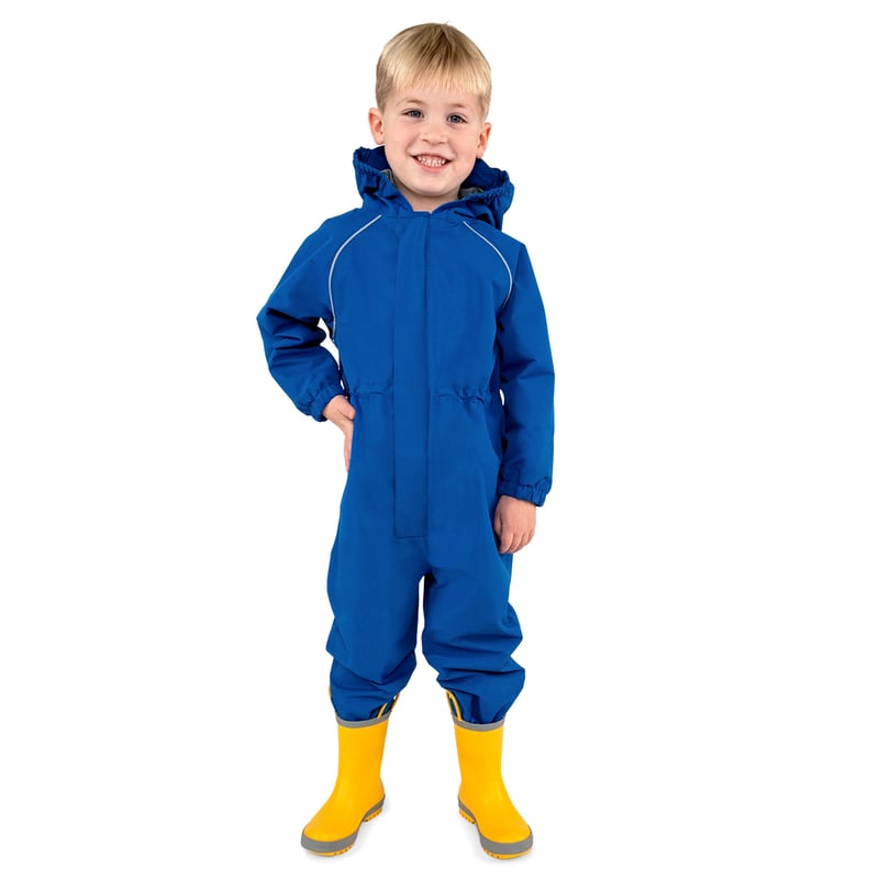 Kids Thin-Lined Rain Suits | Blue