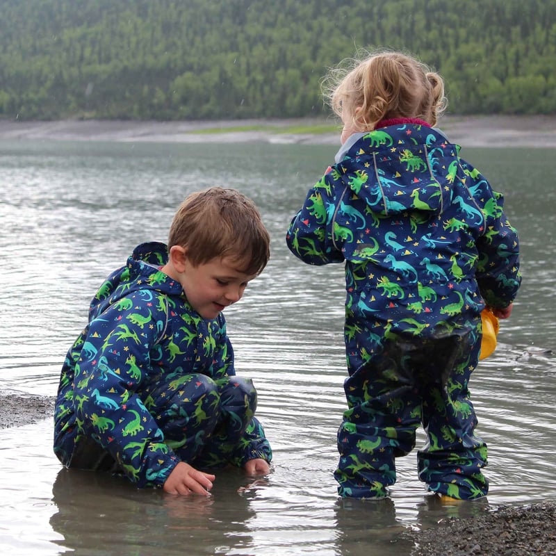 Kids Thin-Lined Rain Suits | Dinoland