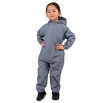 Kids Thin-Lined Rain Suits | Heather Grey
