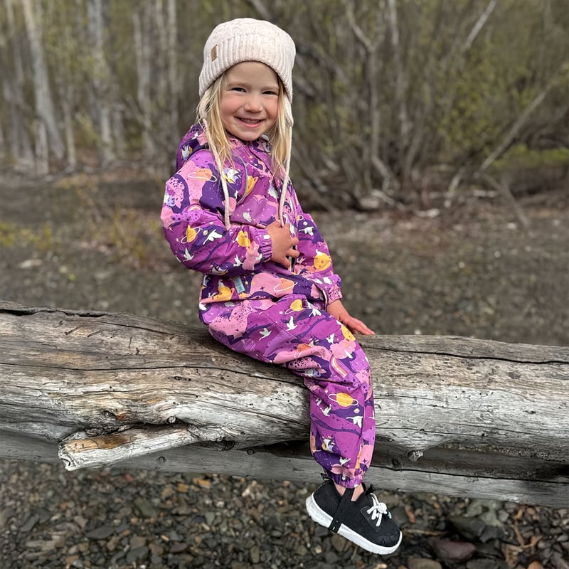 Kids Thin-Lined Rain Suits | Purple Dream | Jan & Jul