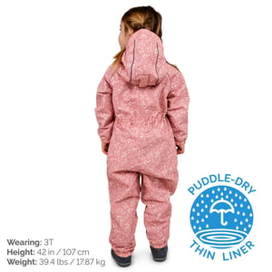 Kids Thin-Lined Rain Suits | Prairie Flowers