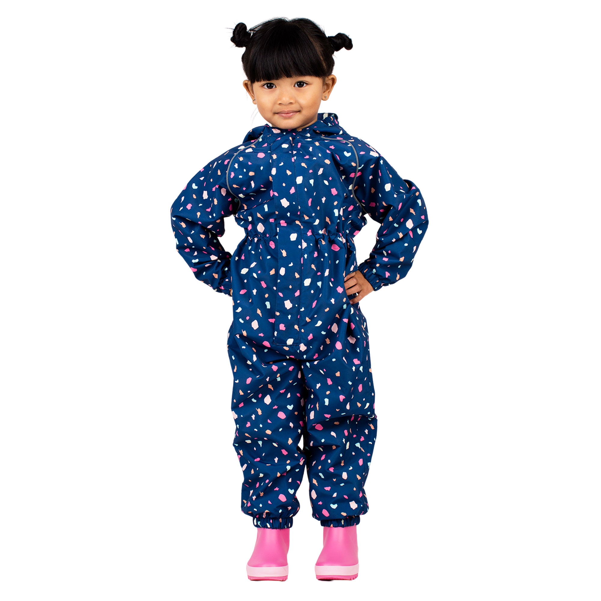 Kids Thin-Lined Rain Suits | Terrazzo | Jan & Jul