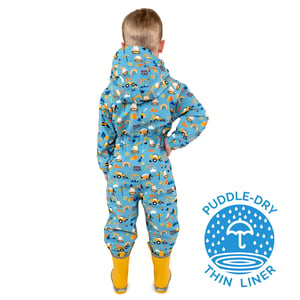 Kids Thin-Lined Rain Suits | Under Construction