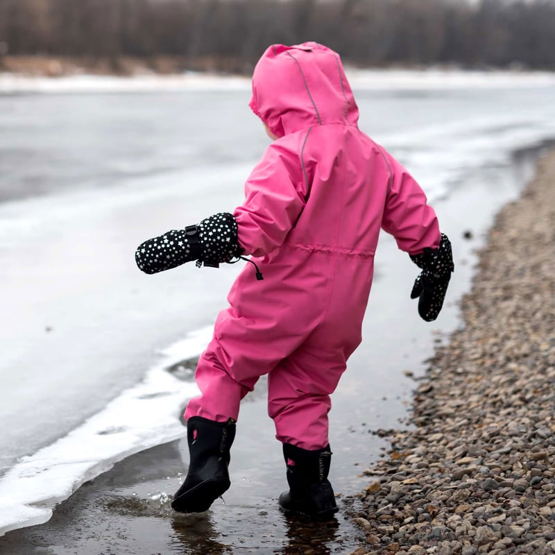 Kids Thin-Lined Rain Suits | Watermelon Pink