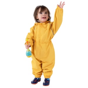 Kids Thin-Lined Rain Suits | Yellow