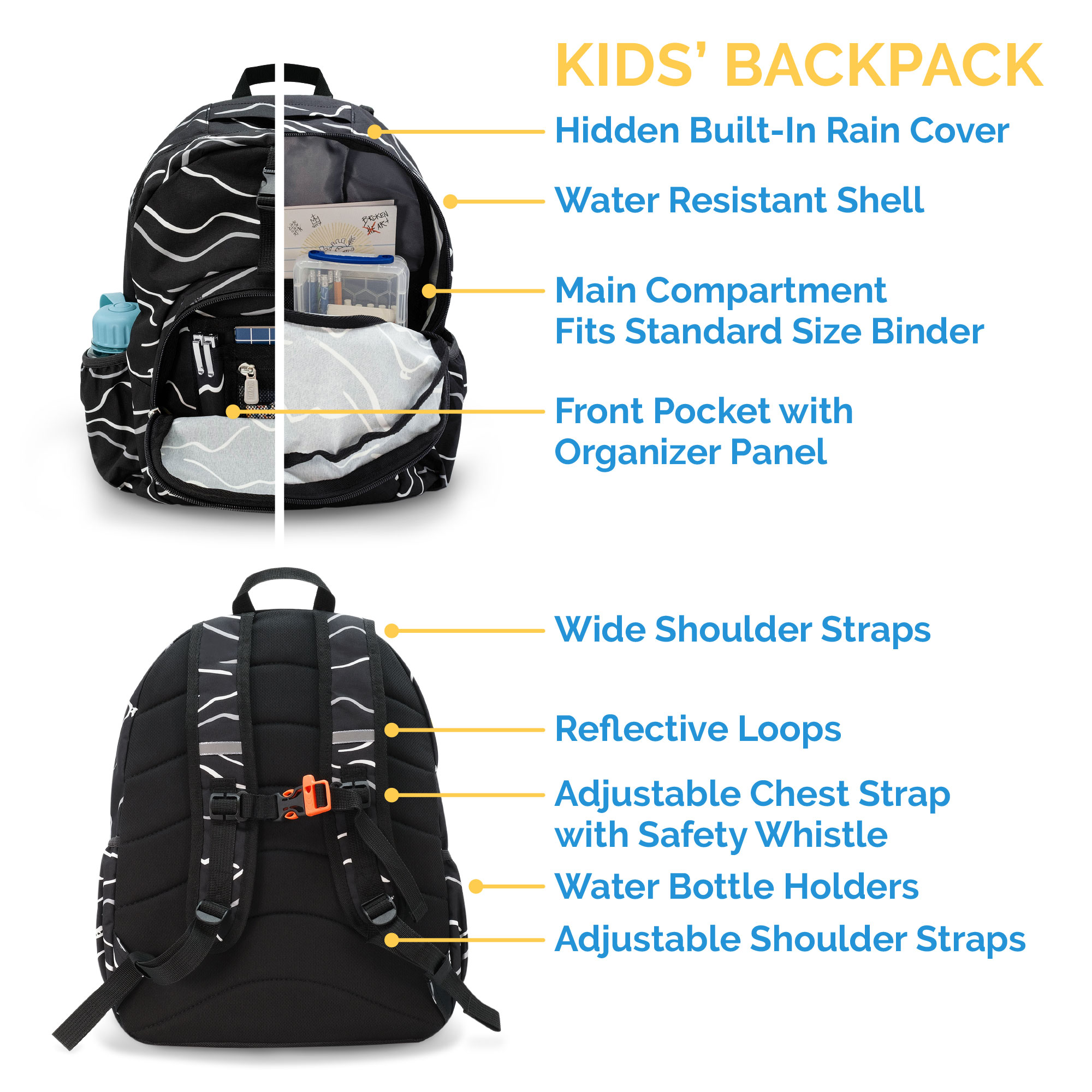 Jan Jul Xplorers Backpack Kids Cool Peaks