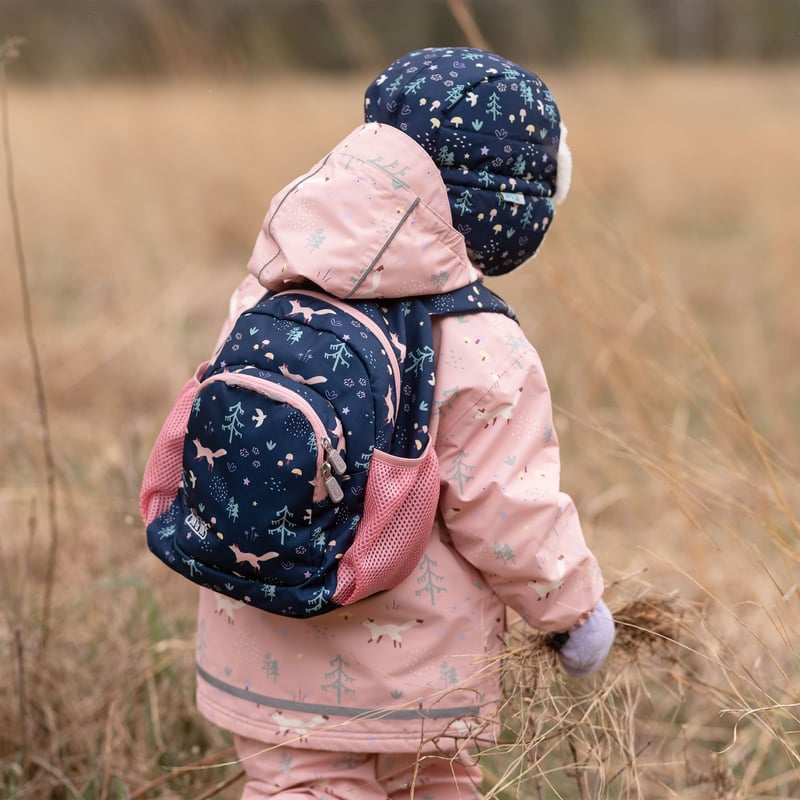 Kids Mini Backpacks | Navy Forest for Toddlers | Jan & Jul Kids Mini Backpacks | Navy Forest for Toddlers | Jan & Jul