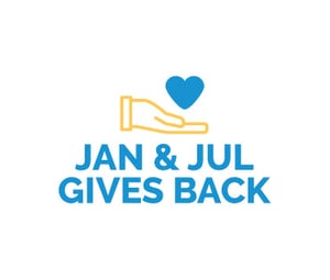 Jan & Jul Gives Back