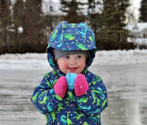 kids snow suit for winter