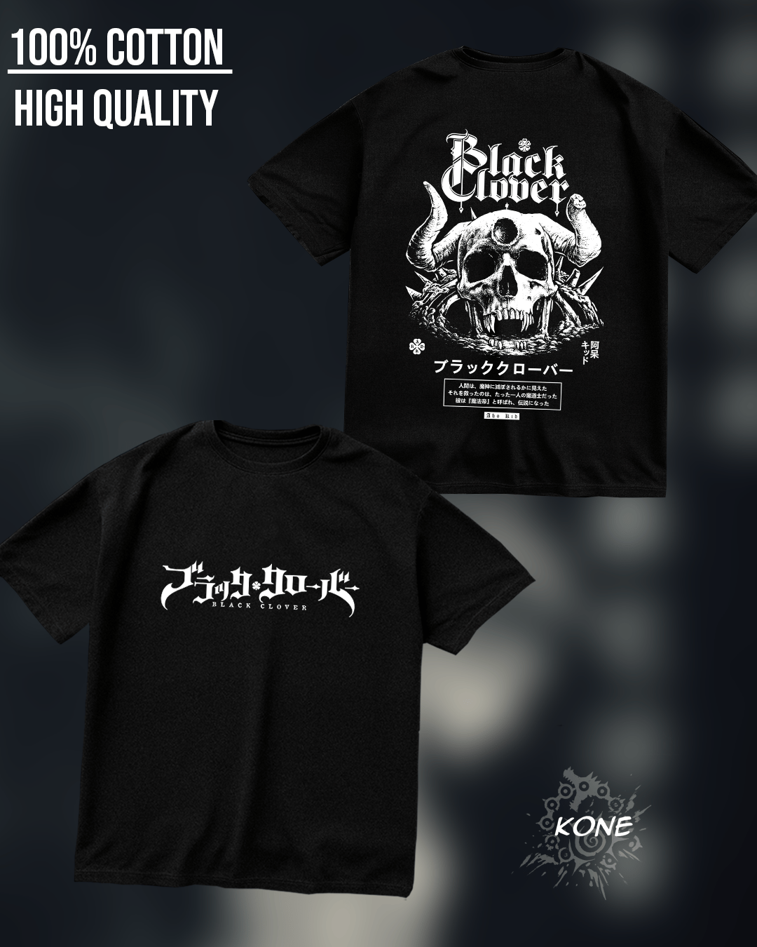 T-shirt Black Clover