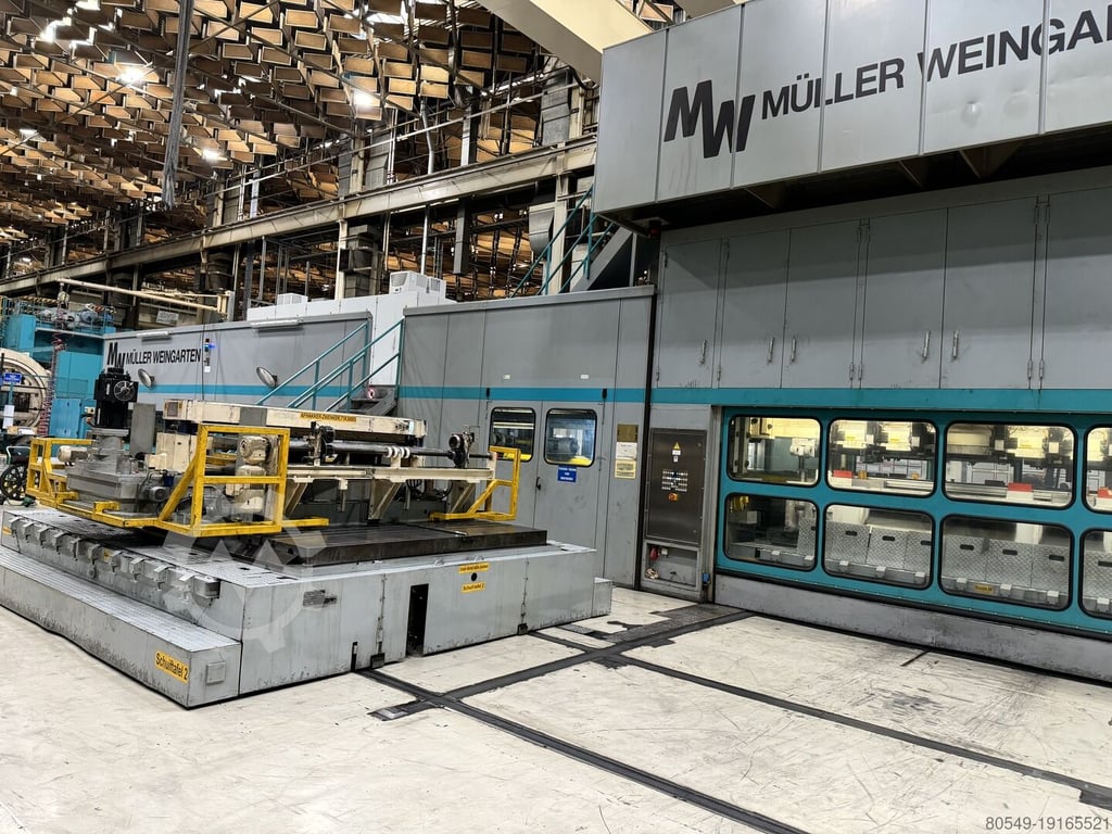 500 Ton Mueller Weingarten Blanking Press Line Complete
