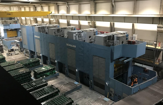 2800 Ton Erfurt/Schuler Tandem Line