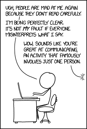 misinterpretation xkcd comic