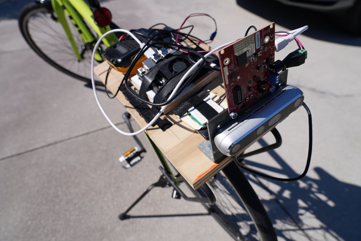 Bicycle Mounted Sensor Fusion