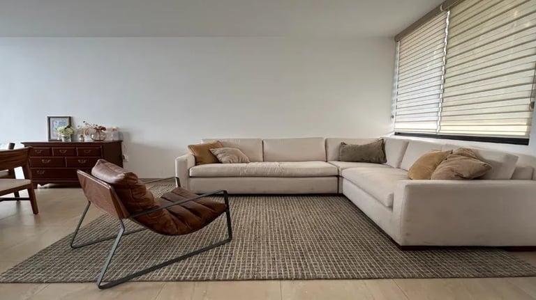 A Living Room in the midcentury_modern interior design style as redesigned by AI for inspiration and ideas