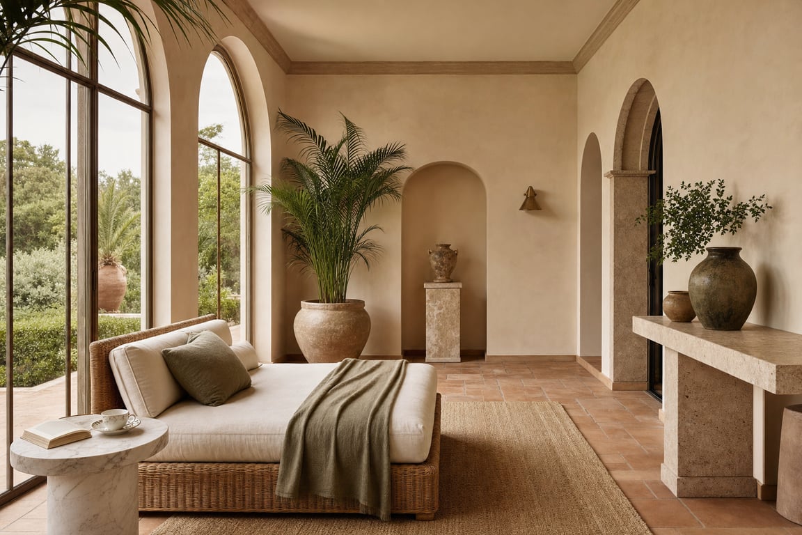 Italian AI sunroom design example