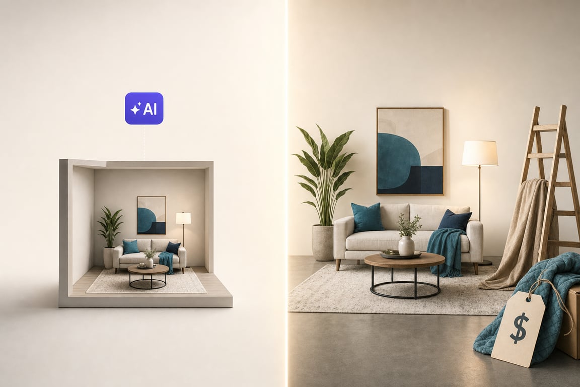 Virtual Staging vs Traditional Staging - 2026 Realtor's Guide
