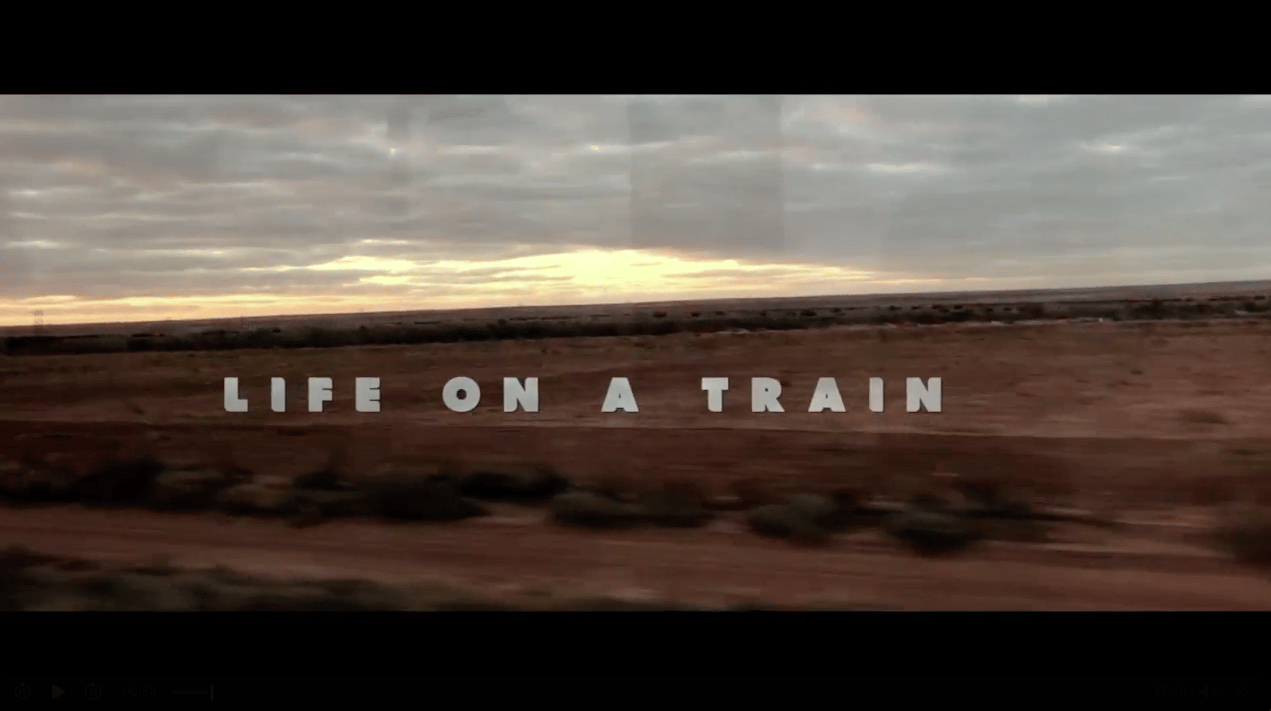 Life on a train Poster