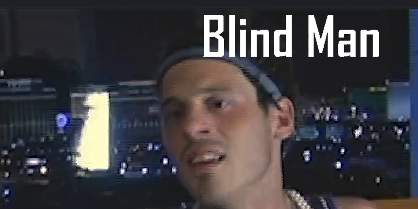 BLIND MAN Poster