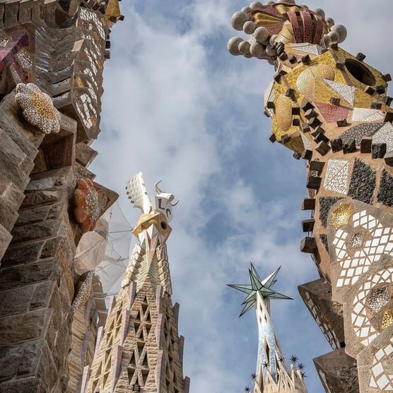 Barcelona: Towers of Sagrada Familia