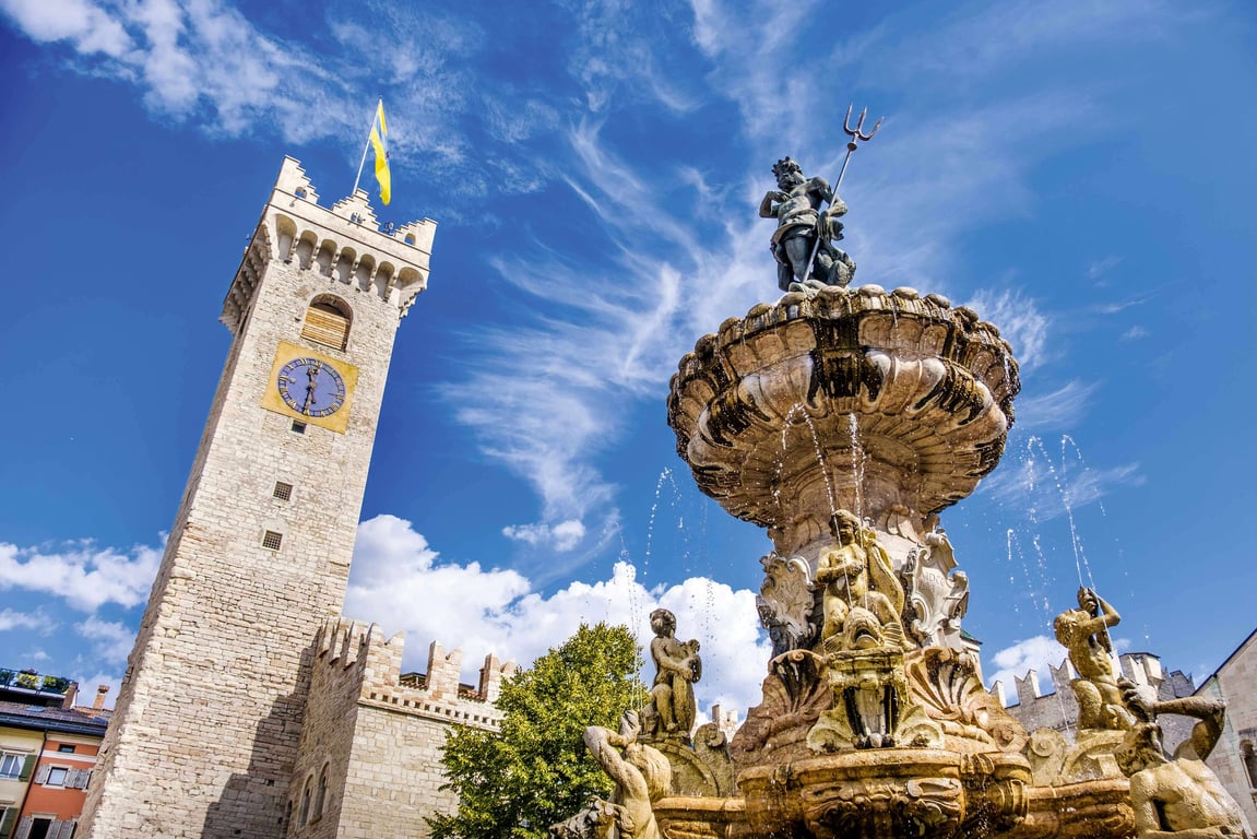 Trento, the jewel of South Tyrol