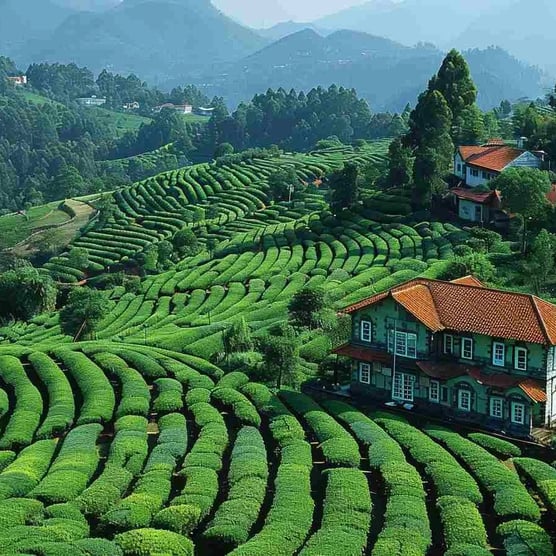 Ooty: Tea Gardens & Misty Hill Trails