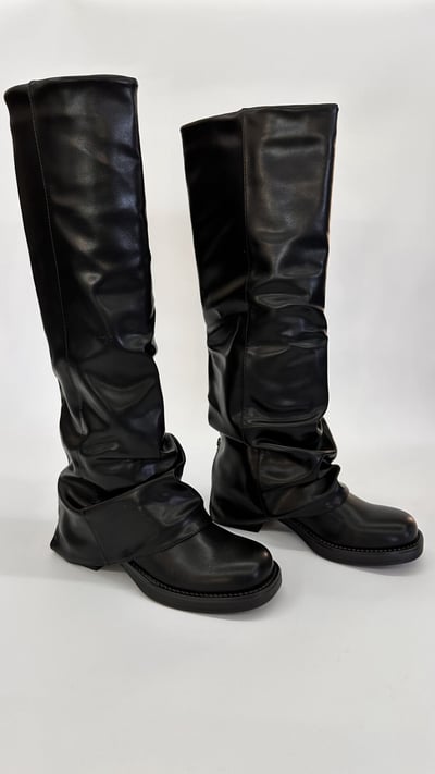 BIKERS RISVOLTATI CON CERNIERA SUL RETRO