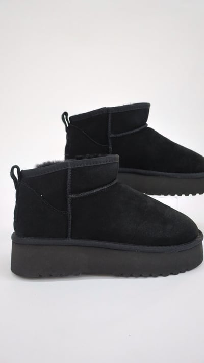STIVALETTI BLACK PLATFORM