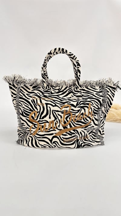 BORSA SUN BEACH ZEBRATA CHIARA GRANDE