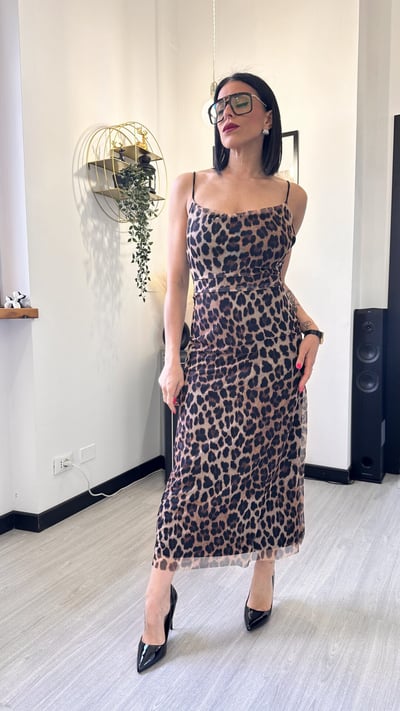 ABITO LEOPARDATO