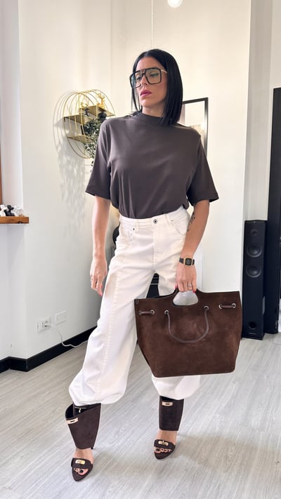 OUTFIT CHOCO MINIMAL CHIC
