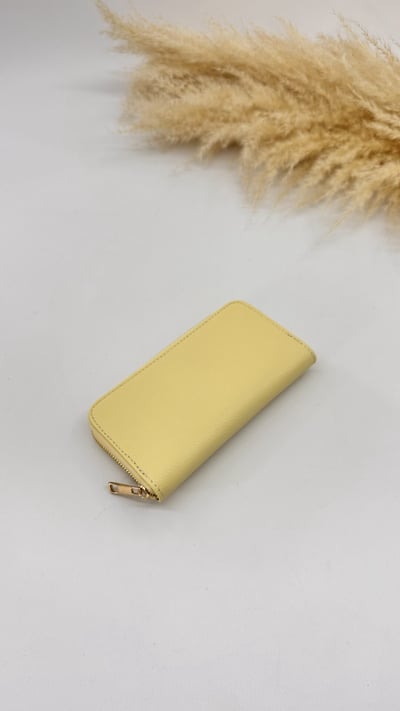 PORTAFOGLIO GRANDE GIALLO