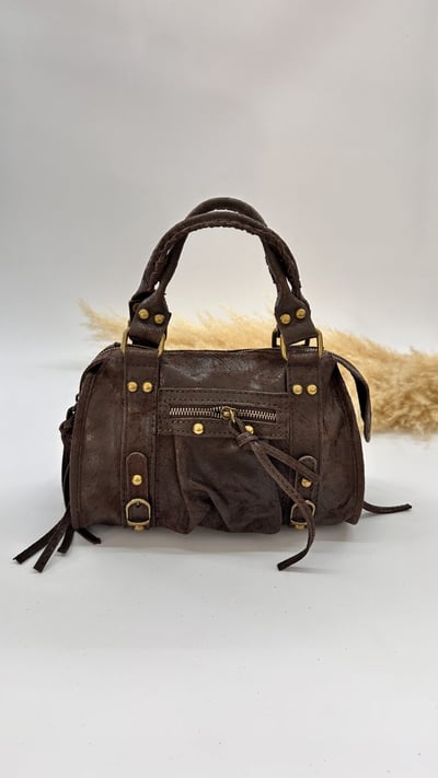 BORSA VINTAGE TESTA DI MORO