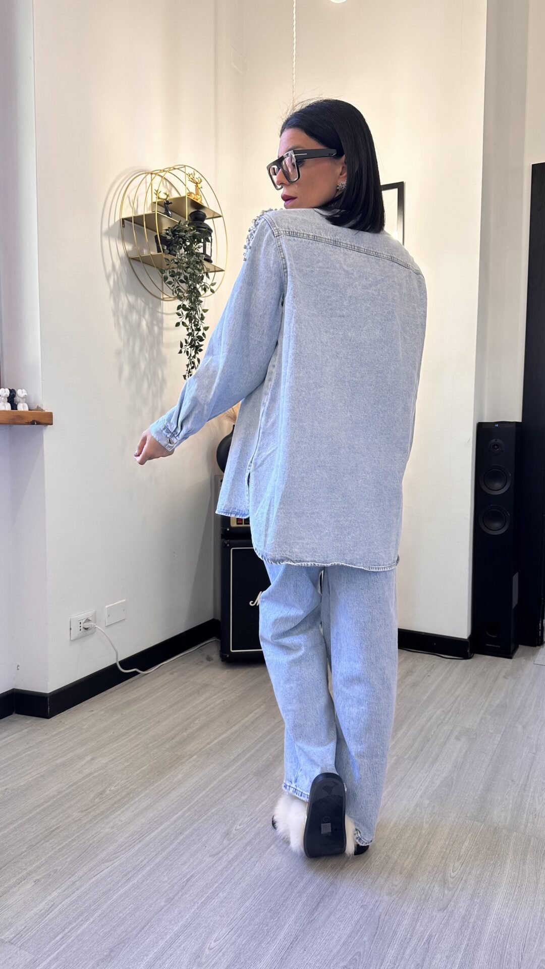 GIACCA IN JEANS SHINE - immagine 4
