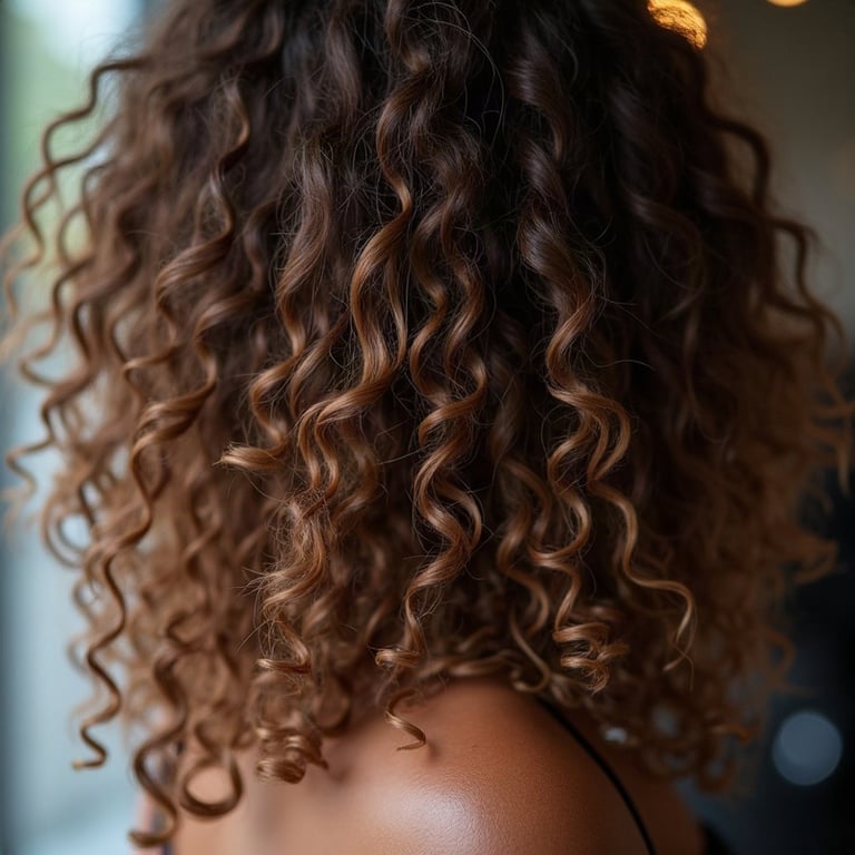 Curly cut & shape — add a real portfolio photo here