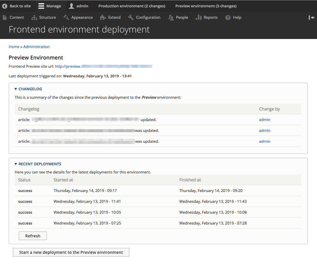 Drupal's build hooks module