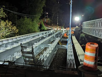 Saratoga Creek Bridge - Historic Seismic Retrofit & Preservation 