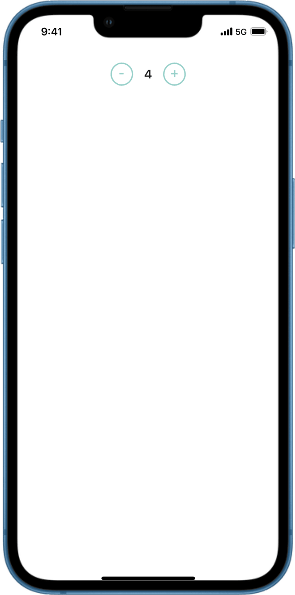 iOS preview for Simple Counter
