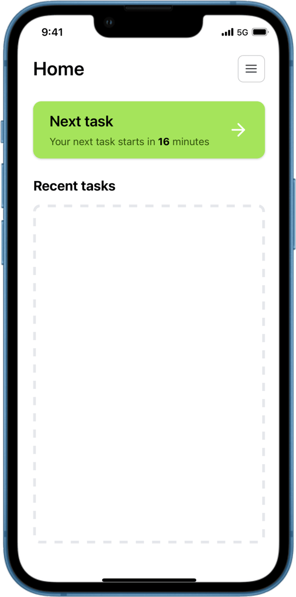iOS preview for Home Screen with Banner