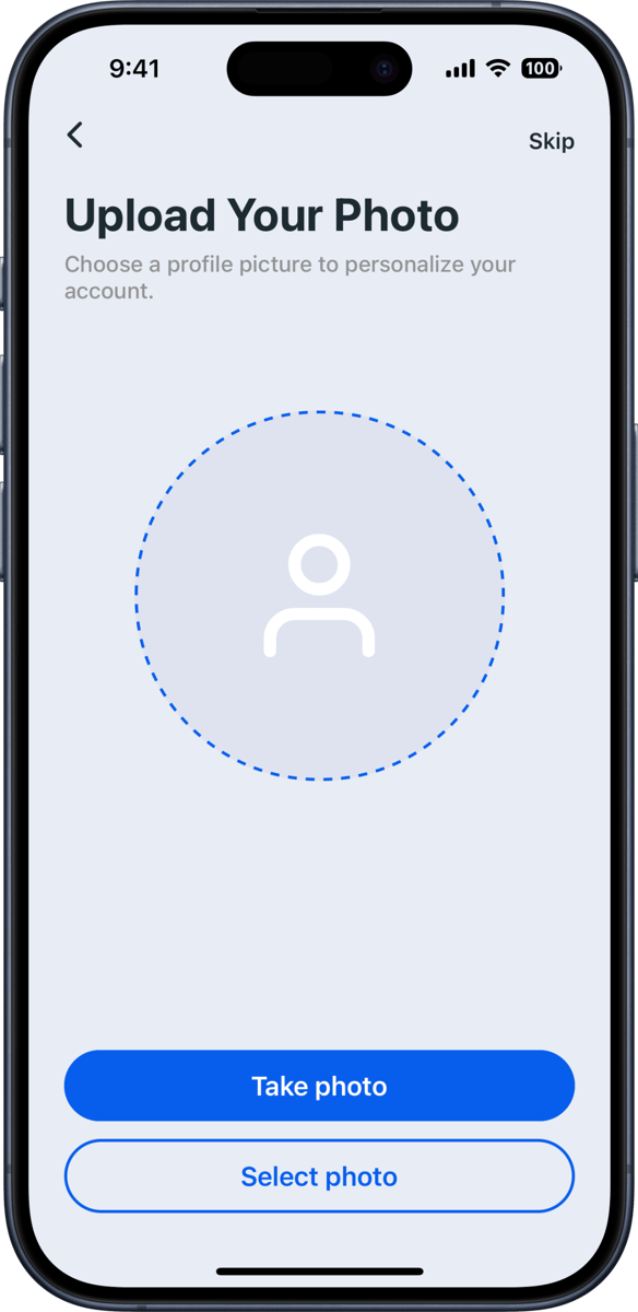 iOS preview for Upload Your Photo
