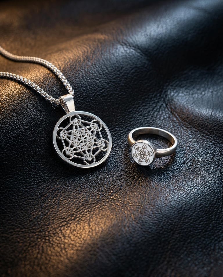 Metatron's Cube Jewellery Collection