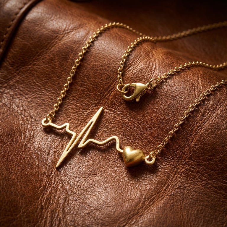 Personalized Heartbeat Elegance Necklace