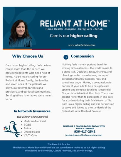 Navy and White Modern Real Estate Agent Flyer - 1