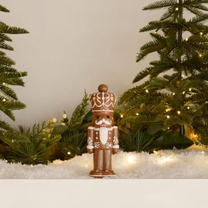 Handcrafted Ceramic Gingerbread Nutcracker
