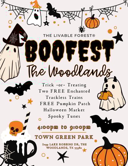 Orange Black Illustrative Halloween Party Invitation Flyer