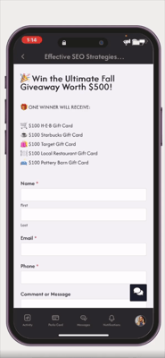 The Woodlands BOOFEST $500 Giveaway