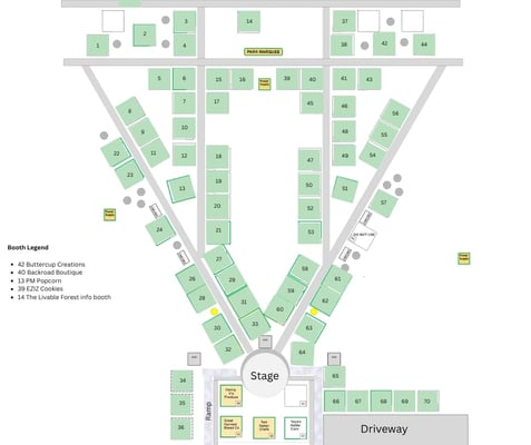 Kingwood Booth Map (1)