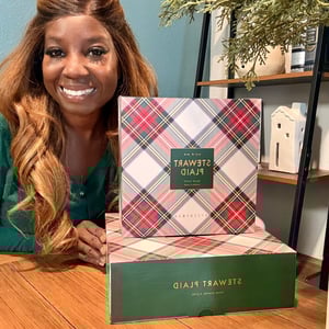 Stewart Plaid Stoneware Dinnerware Collection