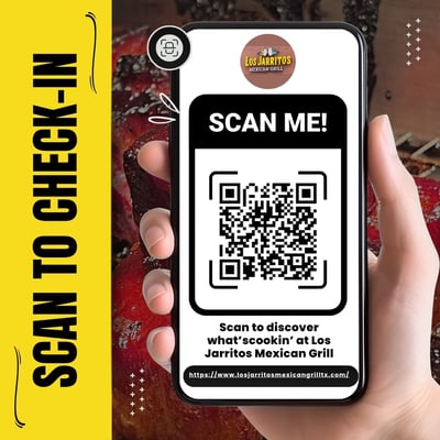 Orange and Black Modern Scan QR Code Instagram Post (2)